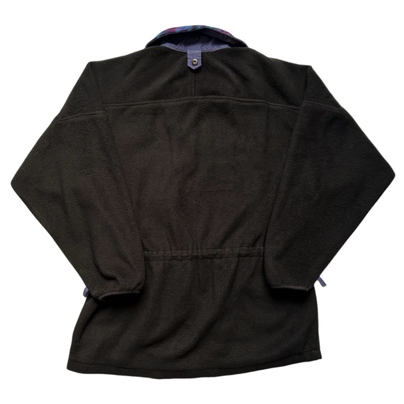 Vintage 90s Columbia Long’s Peak Convertible Fleece Winter Jacket Purple Medium - Picture 6 of 13